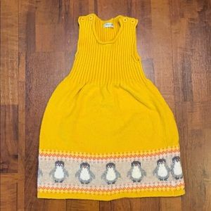 Mini Boden knit dress 12-18M